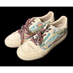 Adidas Originals x Arizona Iced Tea Continental‎ Vulc Cream White Aztec Size 6